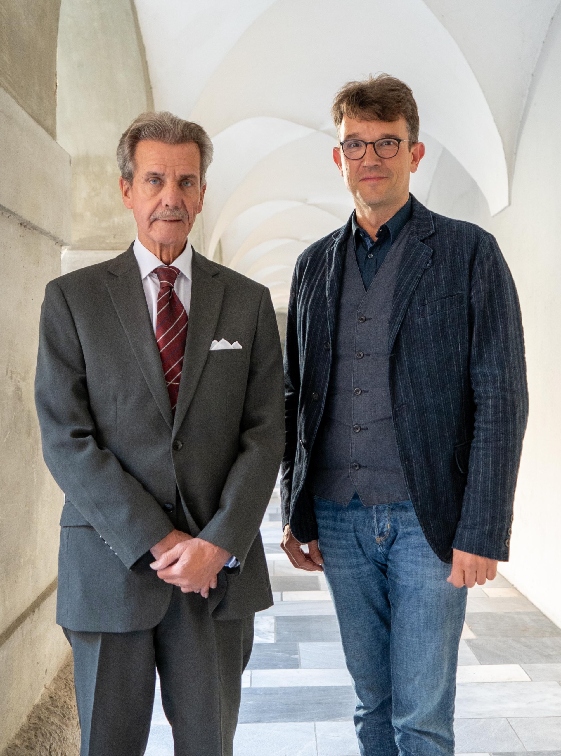 2025 10 07 Hintergrundgespräch Presseclub Steiermark Philipp Pointner und Dr. Franz Fiedler 01