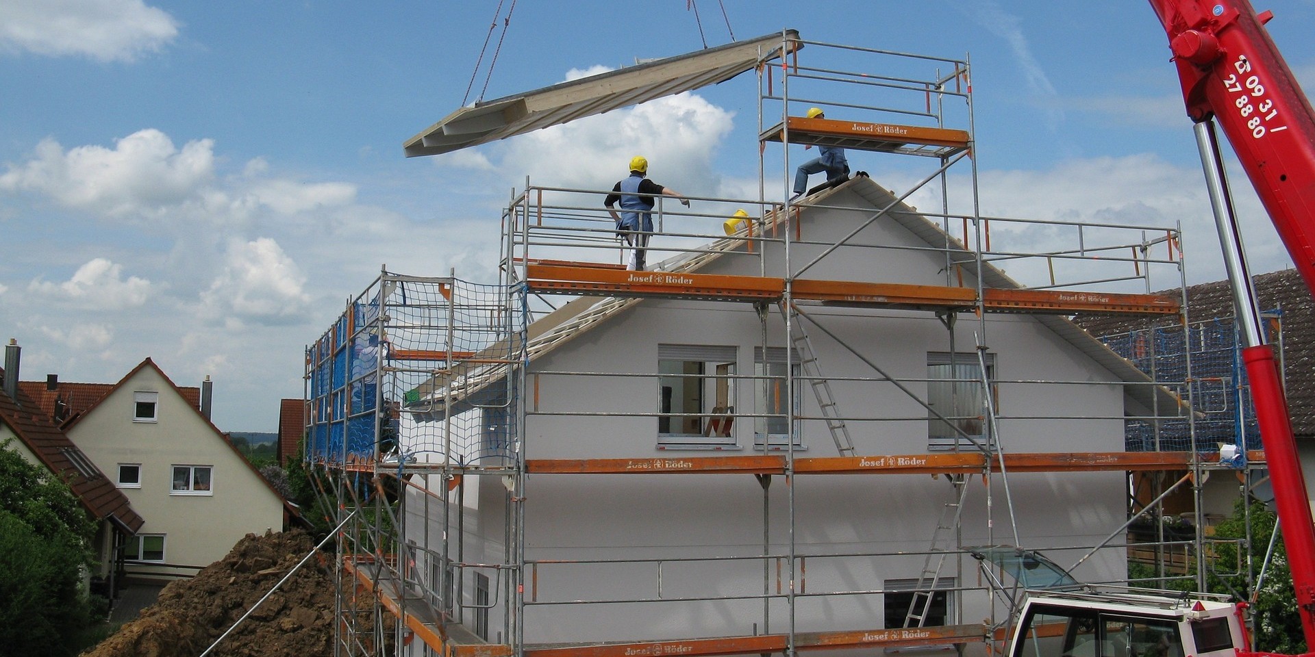 © pixabay.com/2211438 Baustelle, Haus