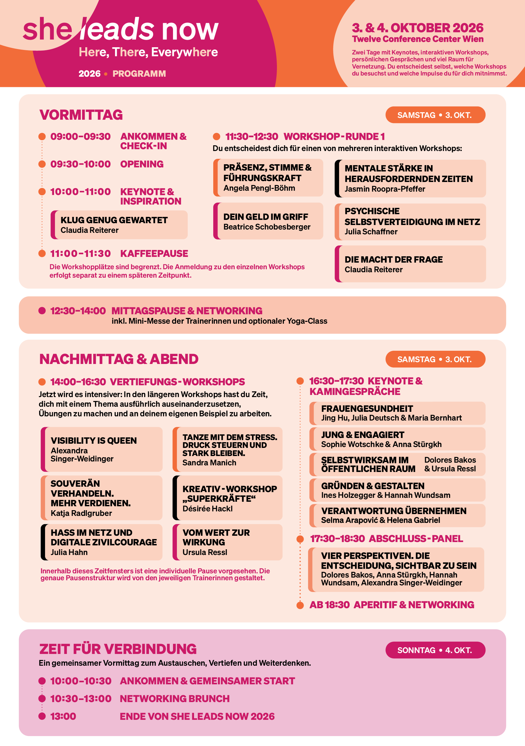 SheLeadsNow Programm Web