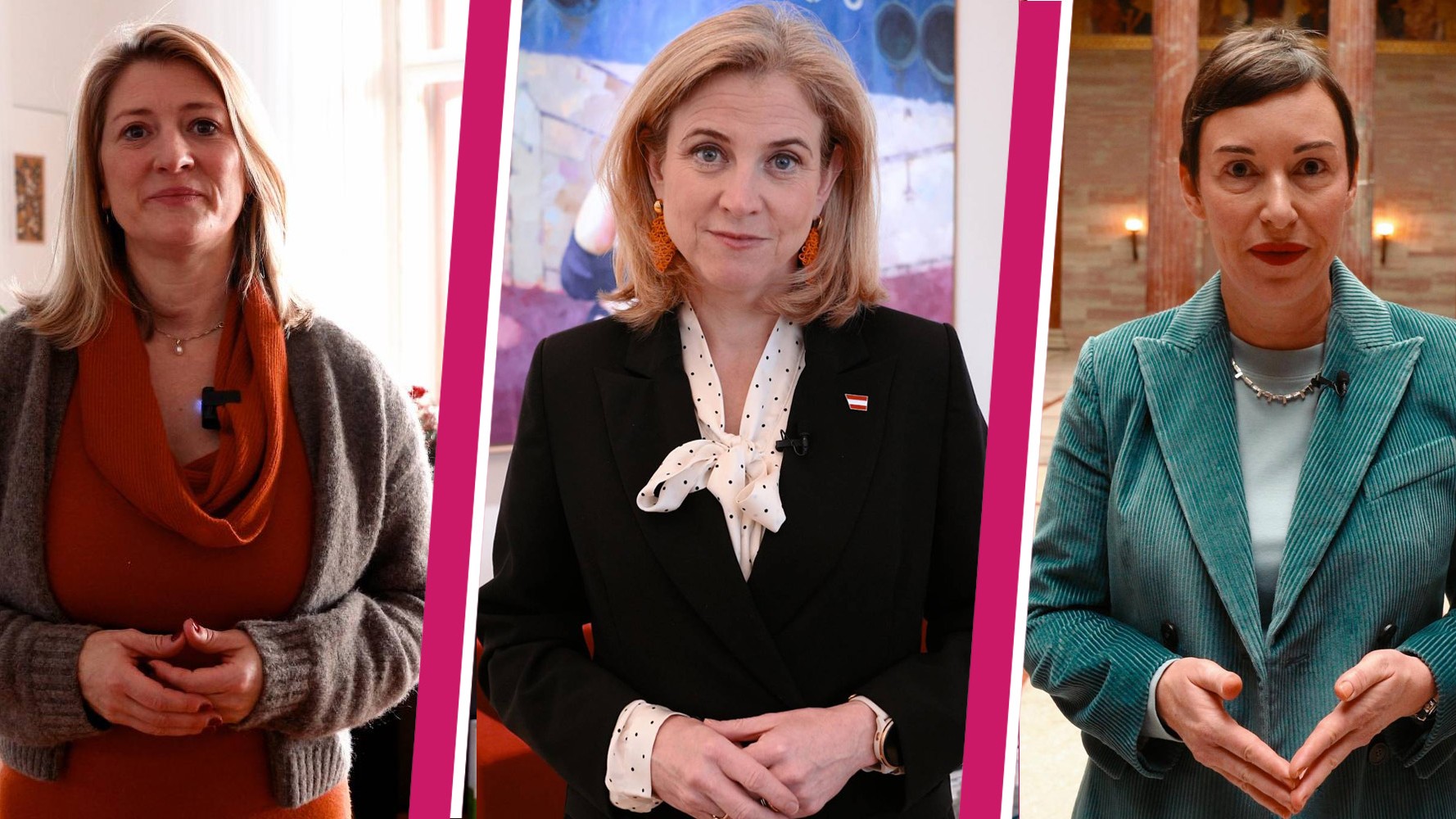 © NEOS Bettina/Beate/Henni Orange the World