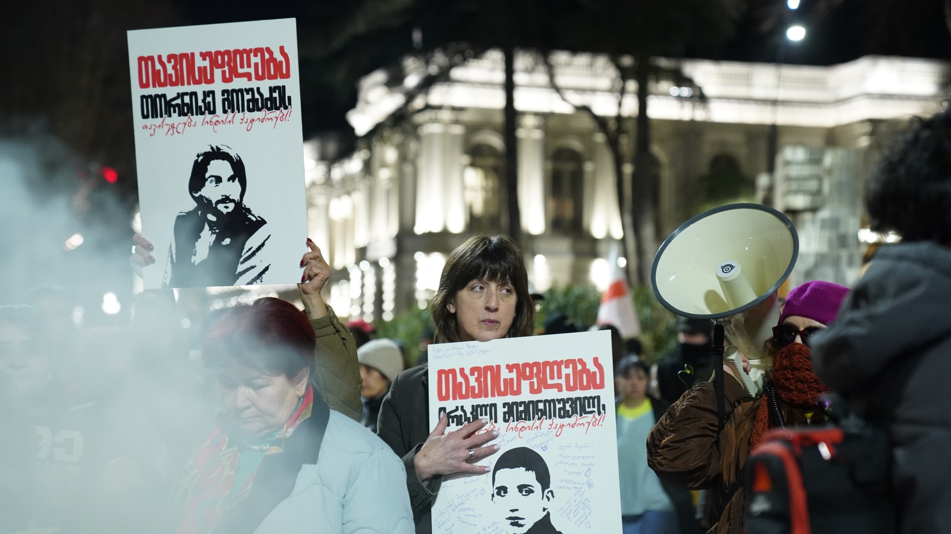 © Nata Uridia, Media Aprili Demonstranten in Georgien