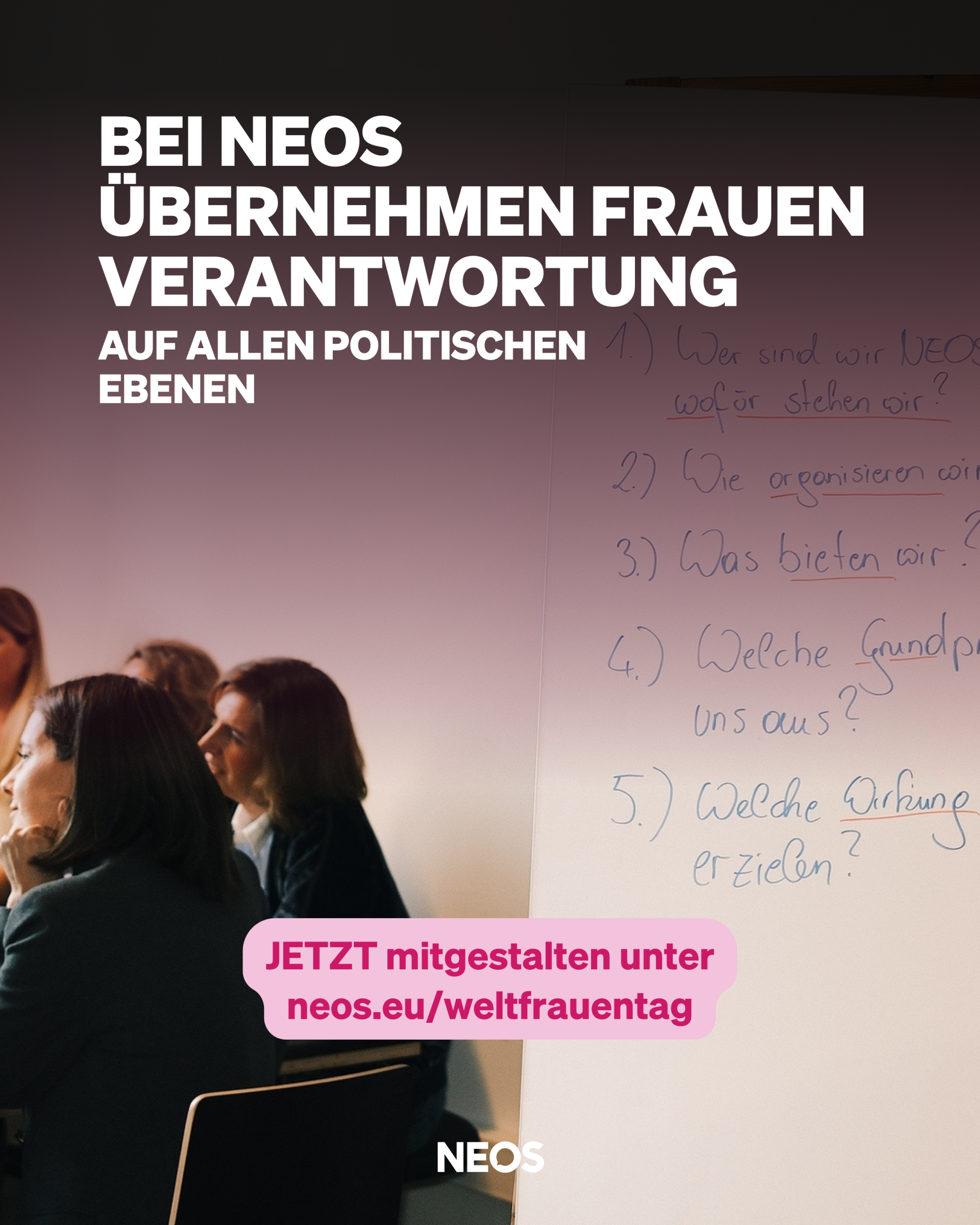 Bei NEOS übernehmen Frauen Verantwortung 1