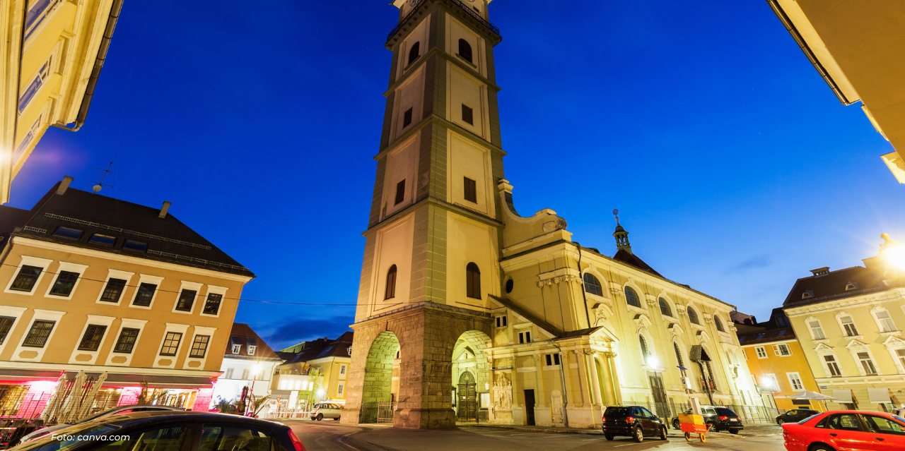 © Canva Klagenfurt Pfarrplatz