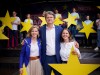 Die Vereinigten Staaten von Europa mit Helmut Brandstätter Anna Stürgkh und Beate Meinl-Reisinger. Alles Abgeordnete der österreichischen Partei NEOS