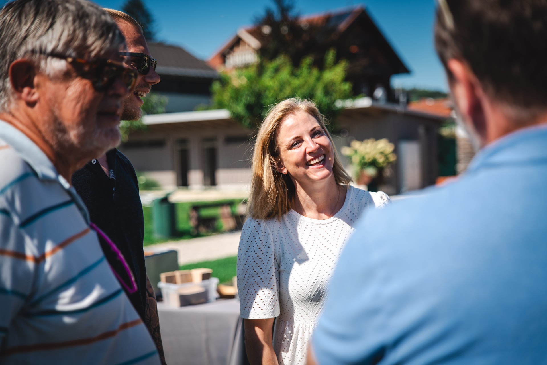 Gespräche mit Bürgern in Oberösterreich