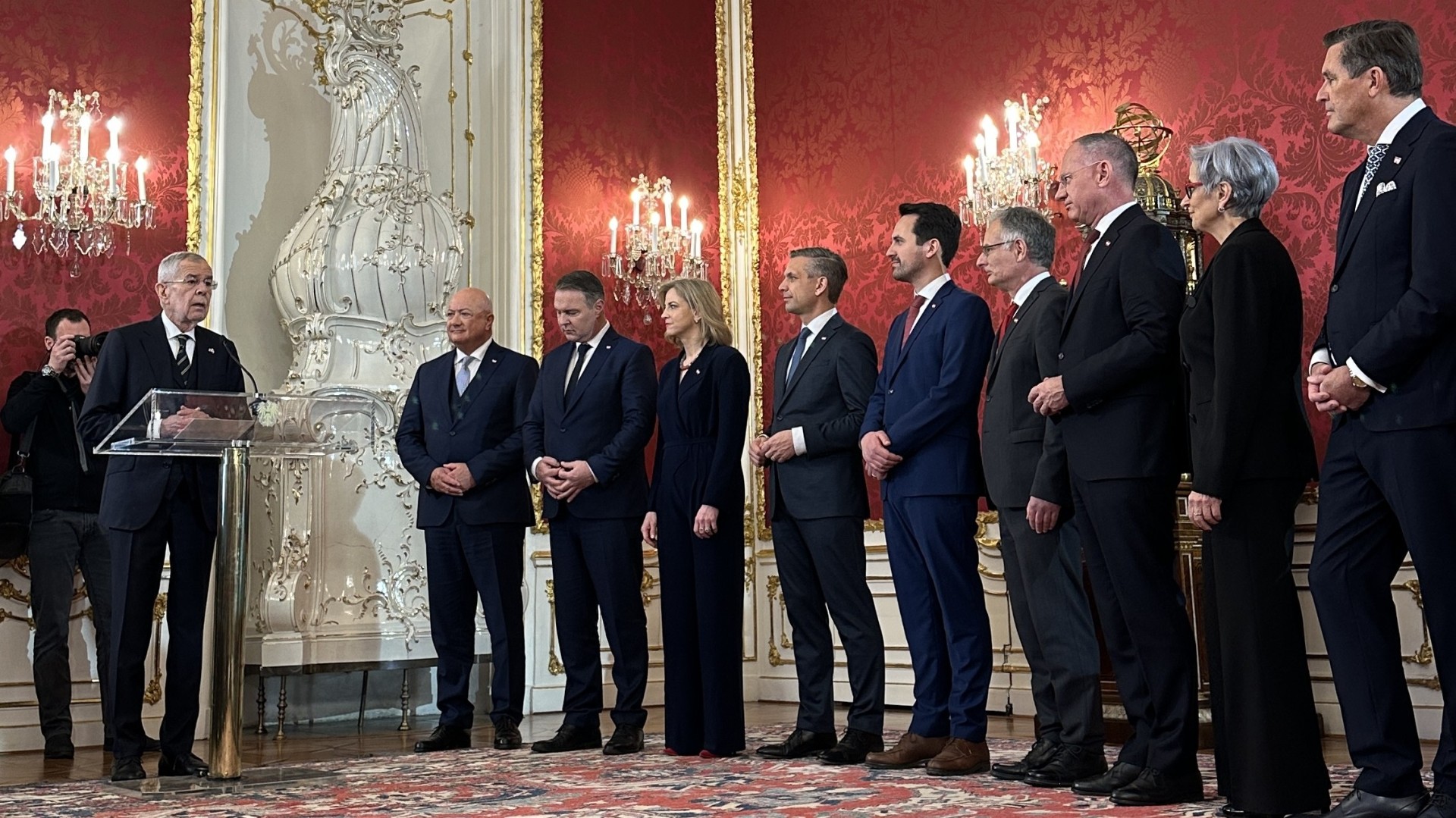 Die Angelobung der neuen Bundesregierung