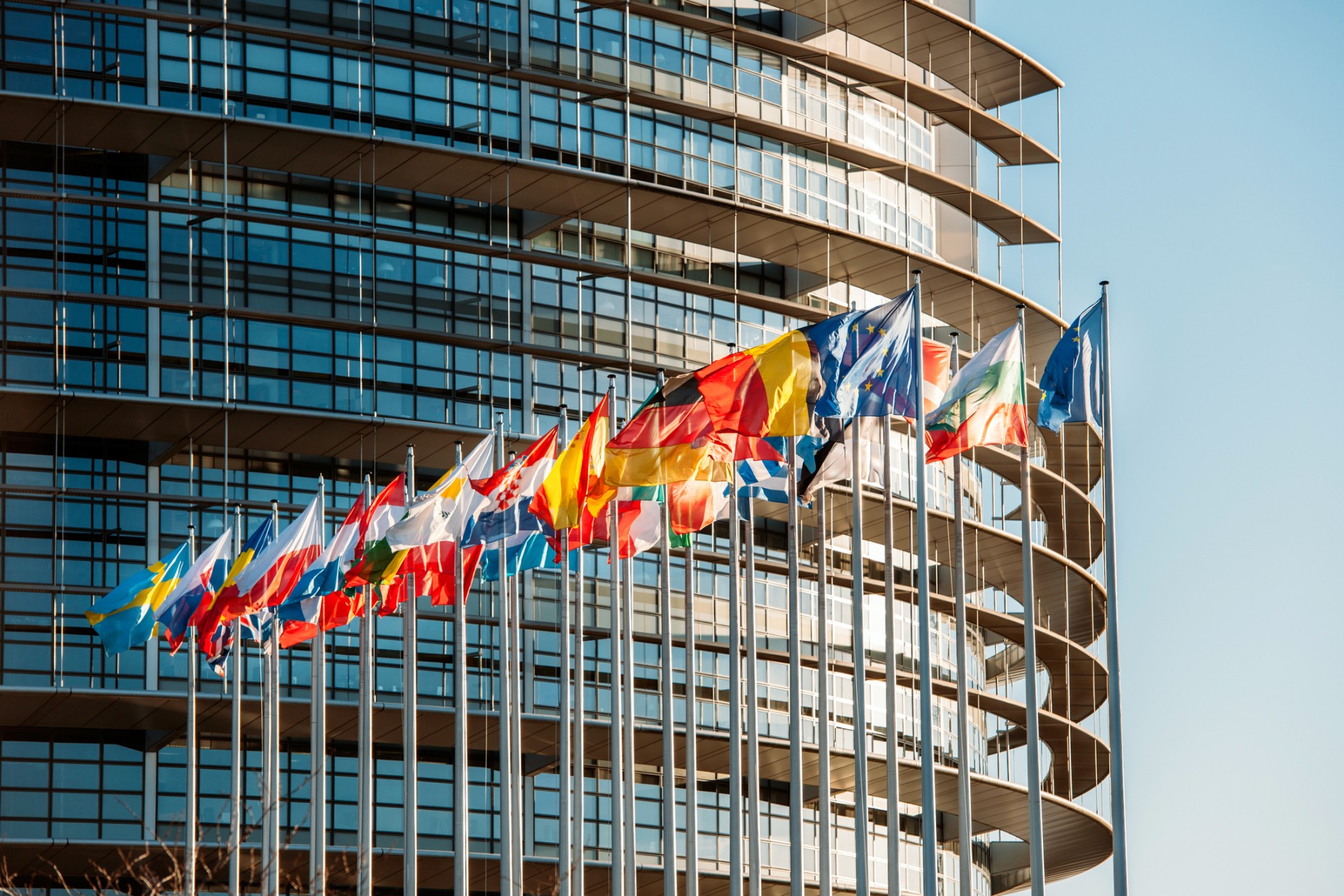 Europa Flaggen Sicherheit iStock-623524438