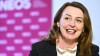 Selma Arapović redet mit der NEOS-Plus Gemeinschaft.
