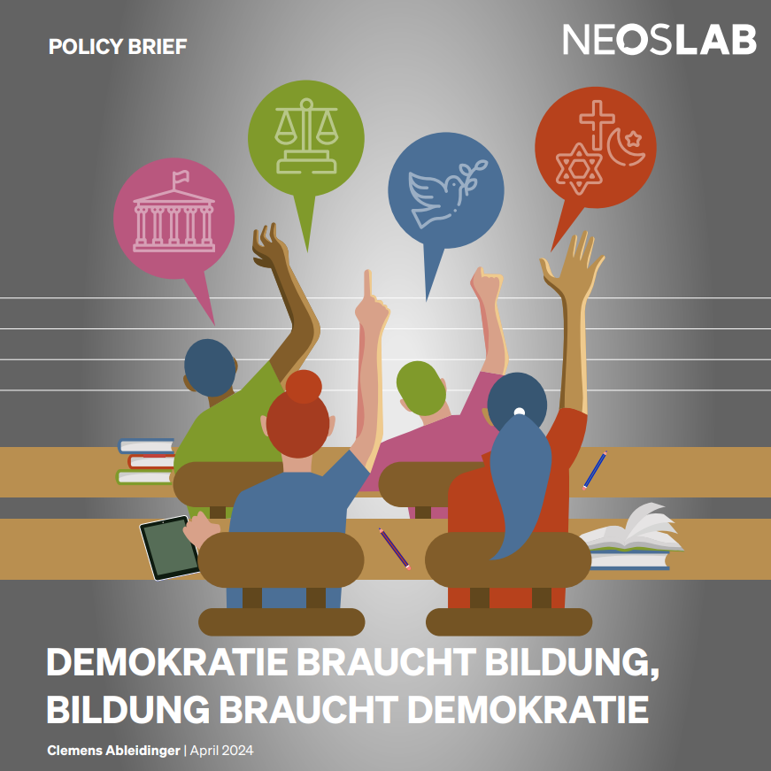 Cover NEOS Lab Policy Brief Demokratiebildung (Screenshot)-871x871