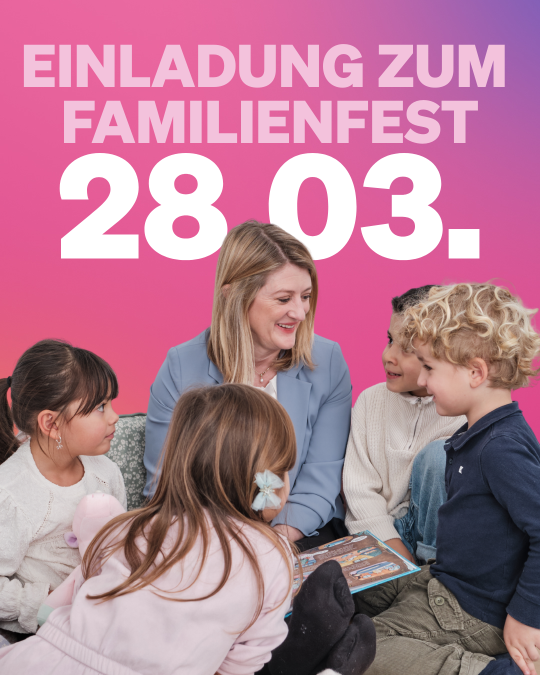 EINLADUNG ZUM FAMILIENFEST