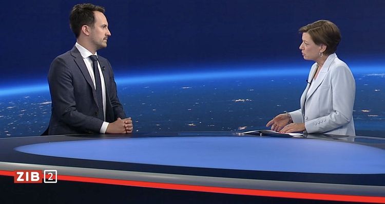 Bildungsminister Christoph Wiederkehr am 31.8.2025 in der ZIB2