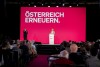 Beate Meinl Reisinger bei der historischen Mitgliederversammlung 2025