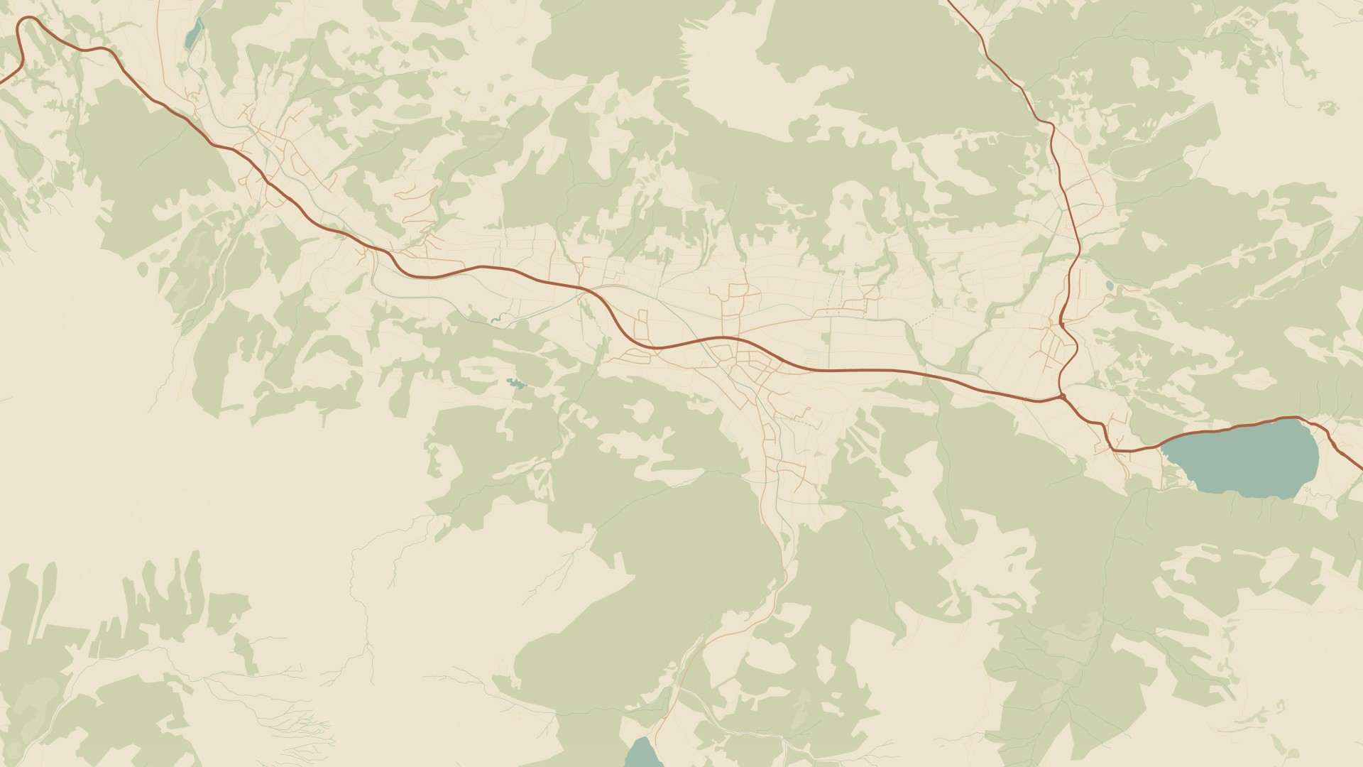 Straßenkarte