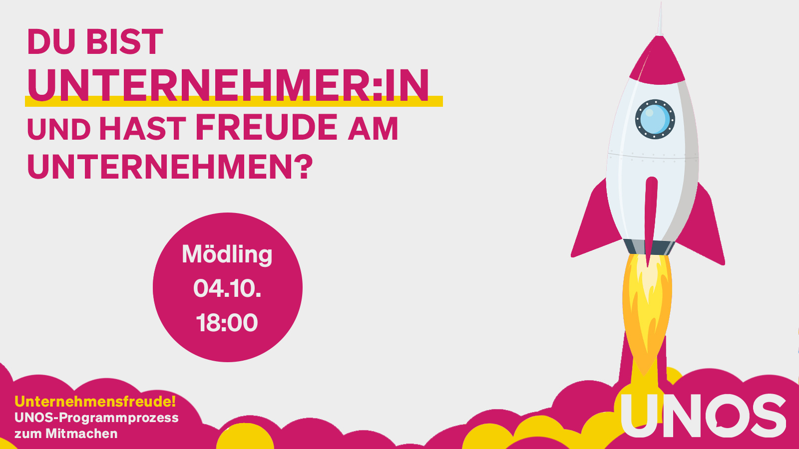 PP LinkedIn Rakete Mödling