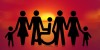 Symbolfoto Familie, Menschen mit Behinderung