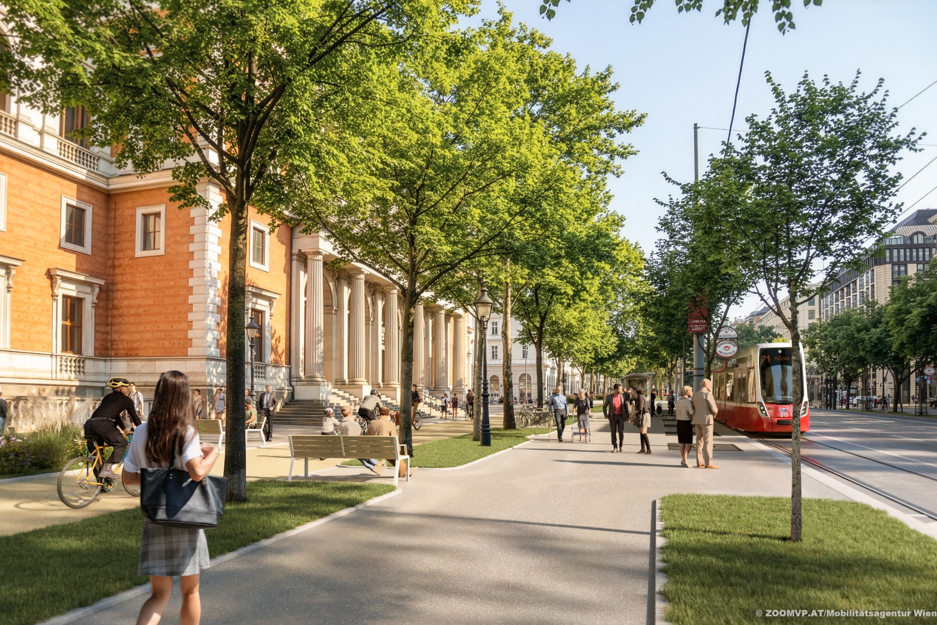 Ring x Börsegasse Gehallee Rendering