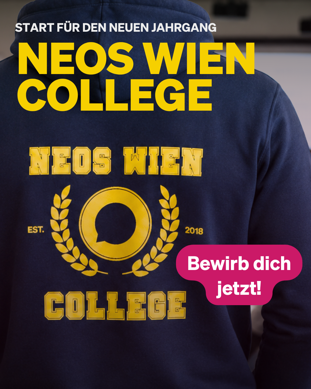 College NEOS Wien Website