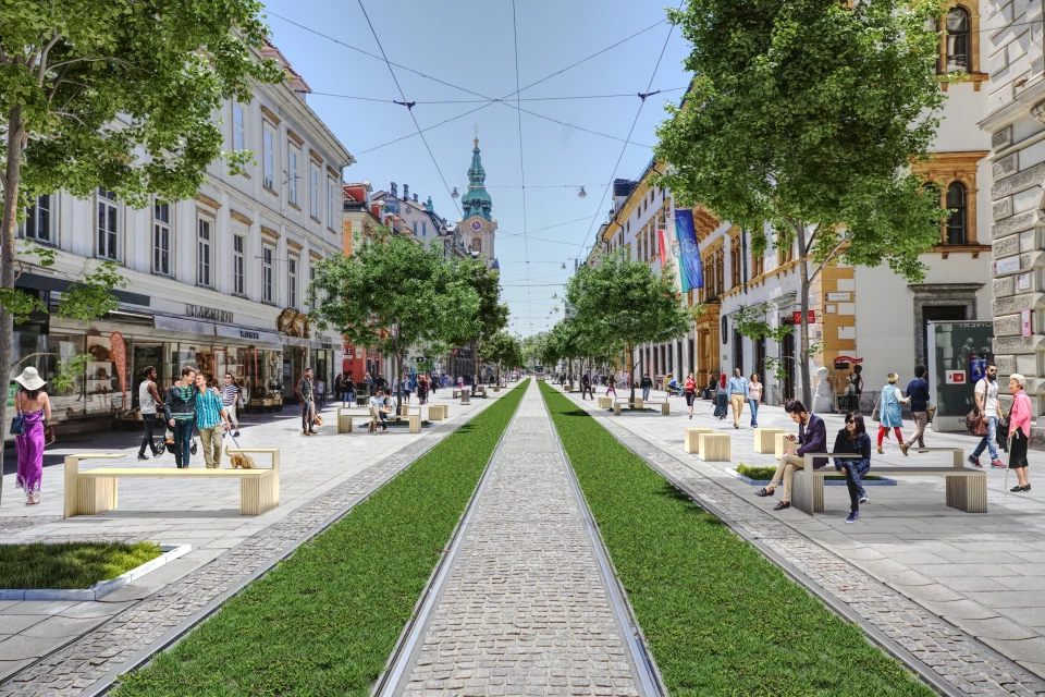 Herrengasse Stadtallee Graz NEOS-960x640