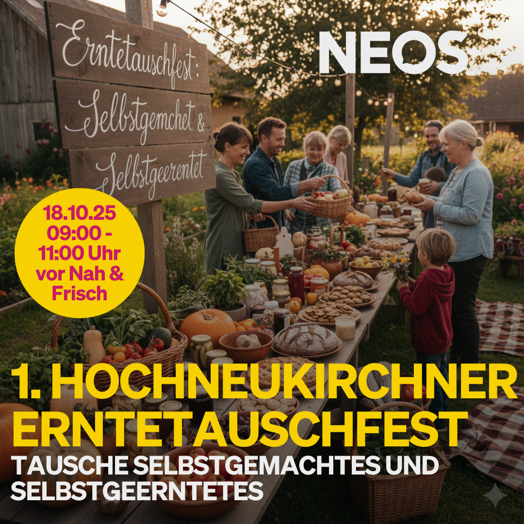 NEOS-Erntetauschfest