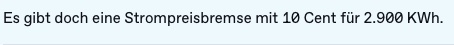 Strompreisdeckel