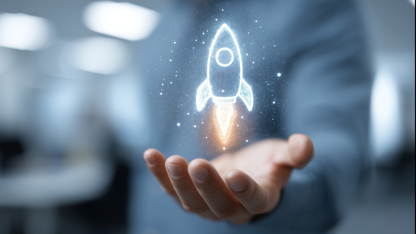 © Canva Rakete in Hand