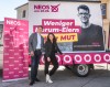 NEOS Graz Kampagne 2026 Philipp Pointner Lena Berner 2