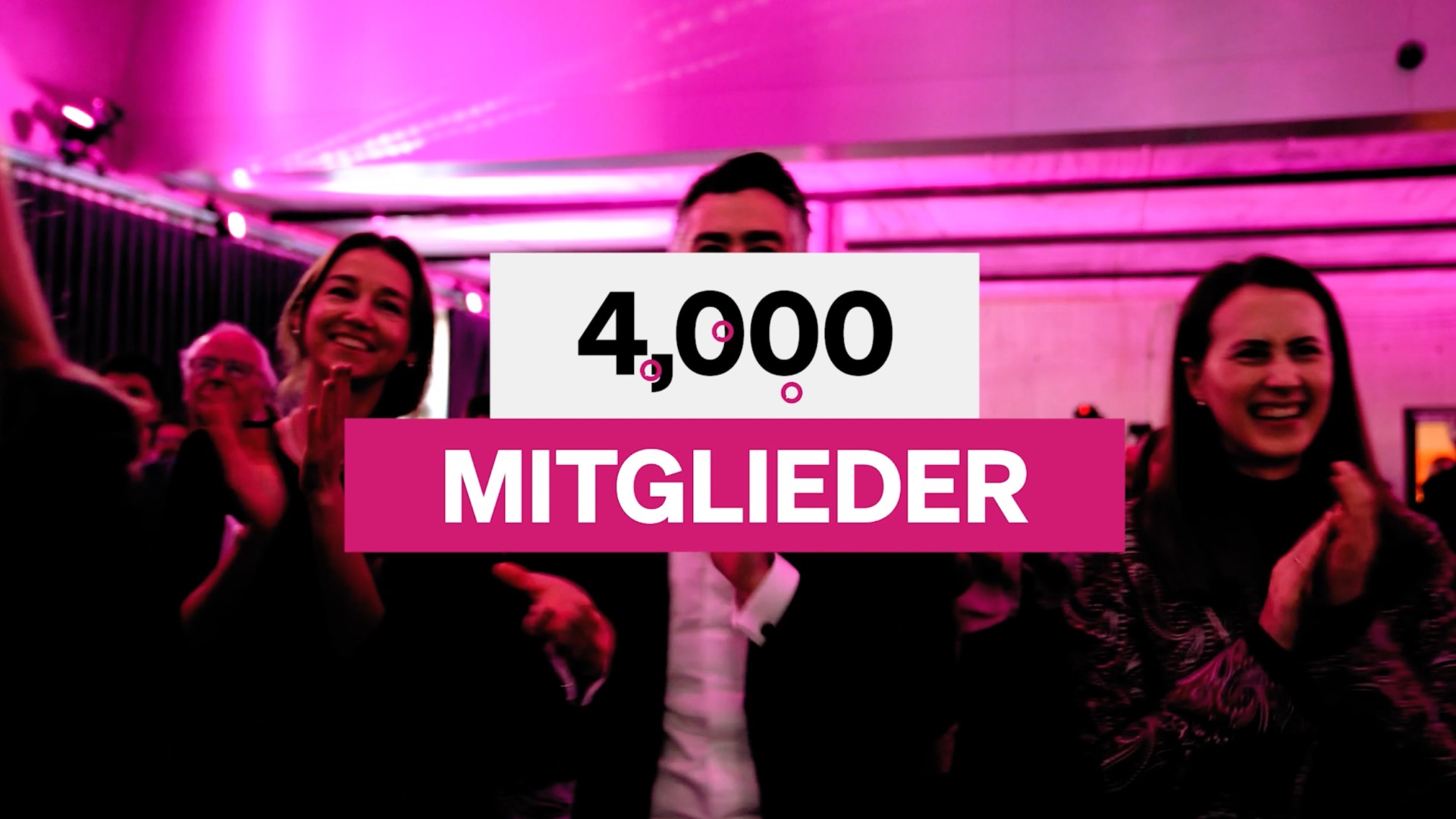NEOS mit mehr als 4000 Mitgliedern