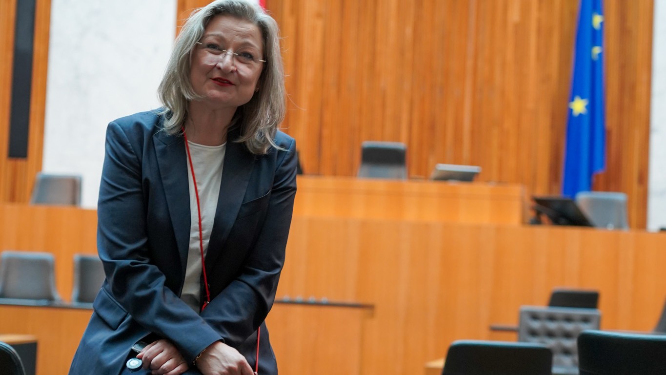 NEOS-Kommunalsprecherin Gertraud Auinger-Oberzaucher